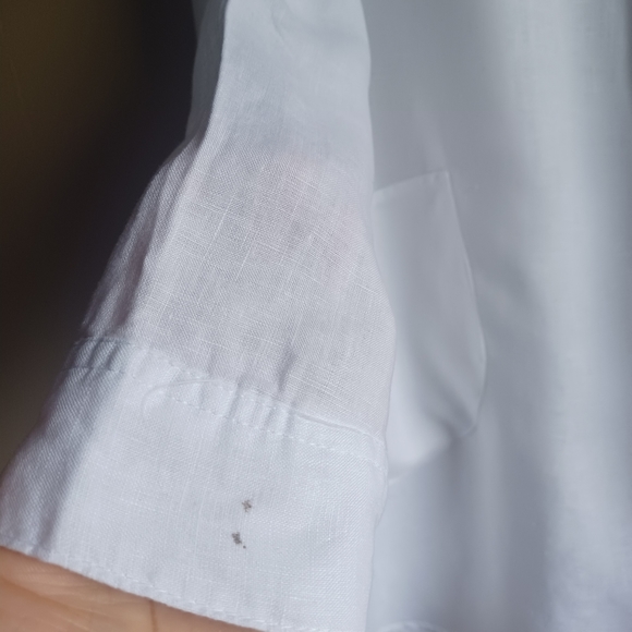 FOR CYNTHIA 100%LINEN BLOUSE - Picture 7 of 7